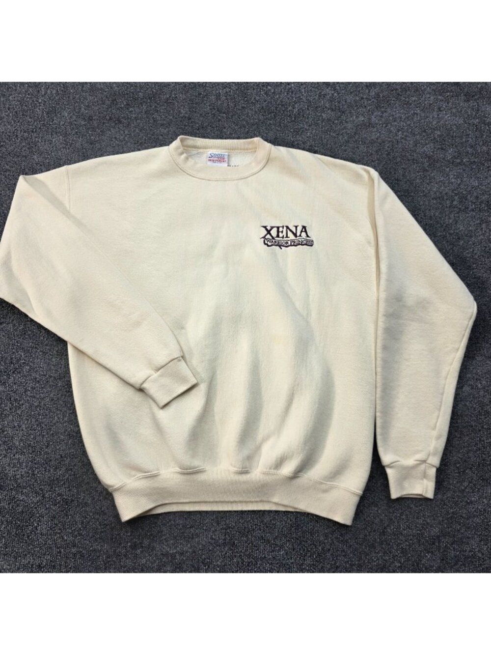 Vintage 90s Xena Warrior Princess Heavyweight Sweatshirt XL Fantasycore y2k